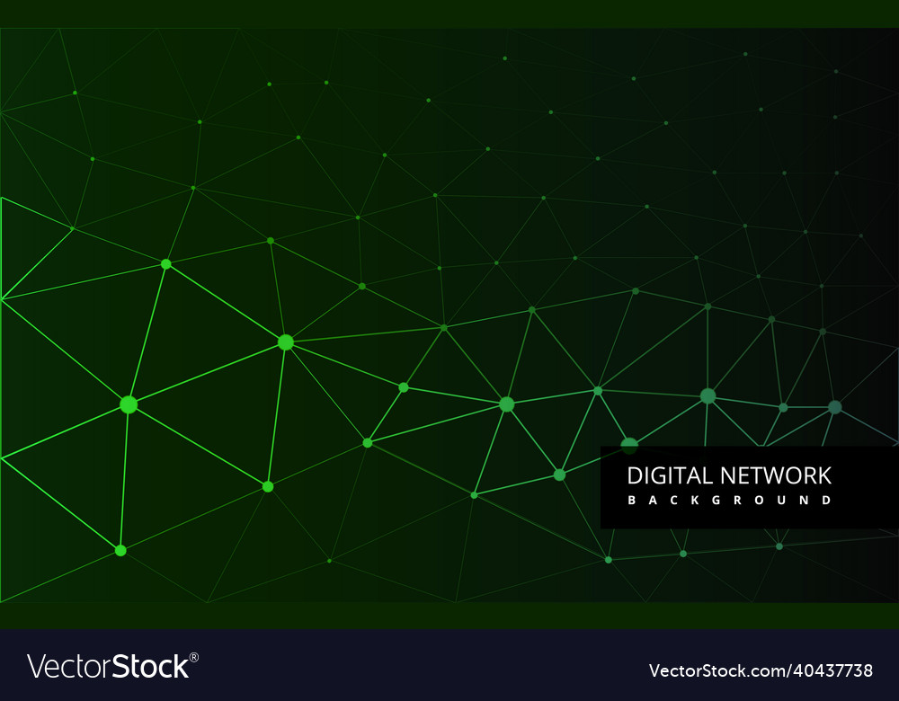 Advanced digital network connection internet vector image Advanced digital network connection internet
