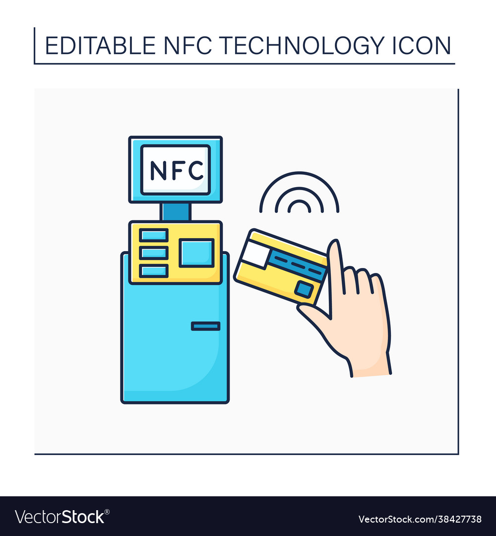 Nfc color icon