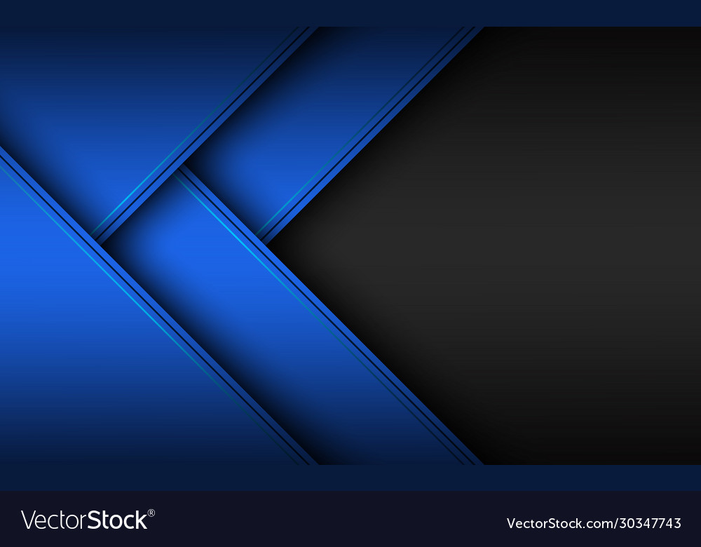 Black and blue material design background Vector Image