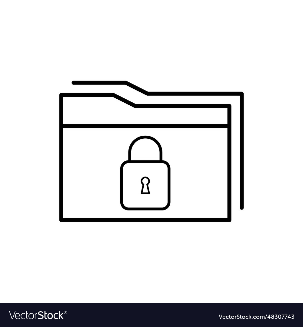 Document icon isolated on white background folder