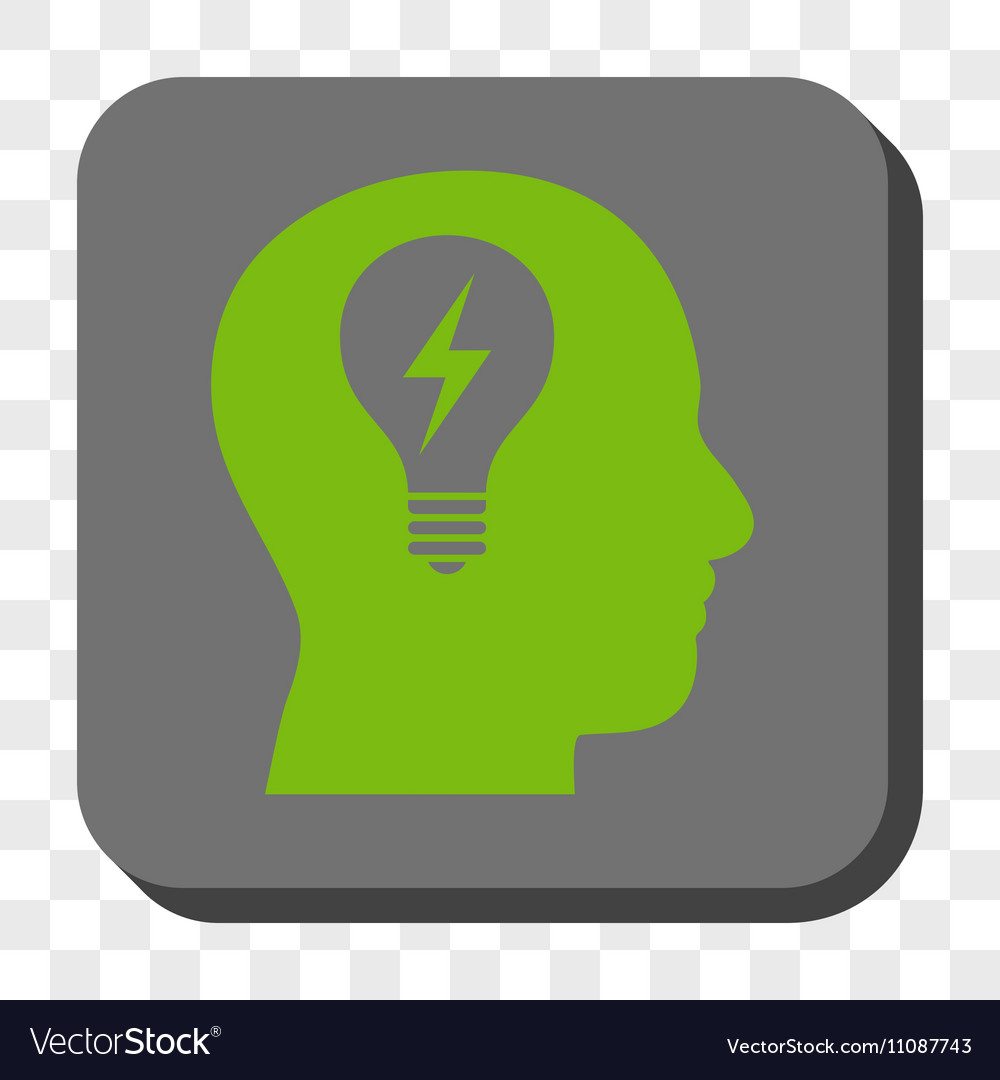 Head bulb rounded square button