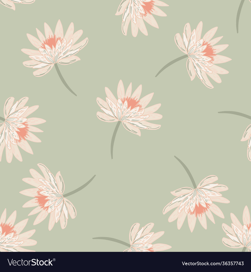 Pastel tones seamless pattern with random vector image Pastel tones seamless pattern with random