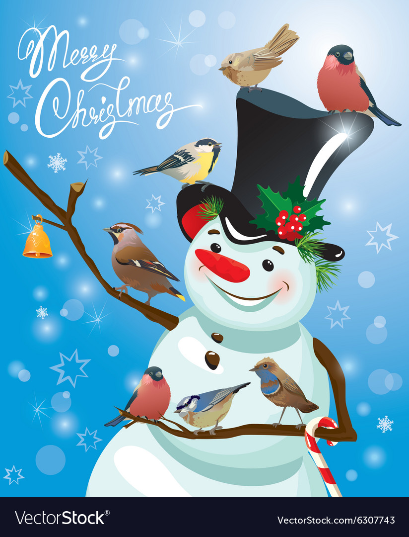 Snowman bird 2 380