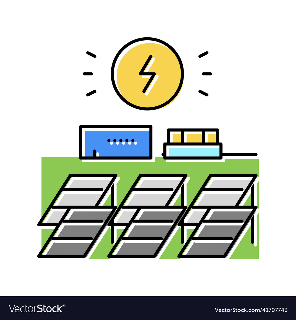 Solar Panel Icon - Renewable Energy