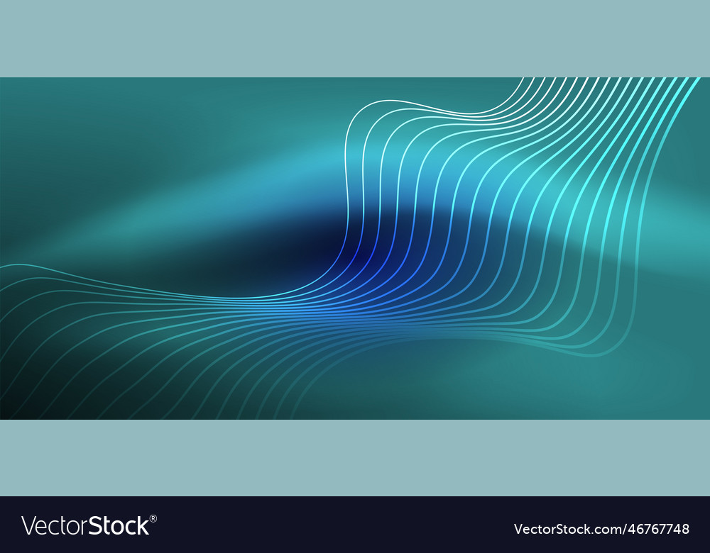 Abstract background neon wave hi-tech design