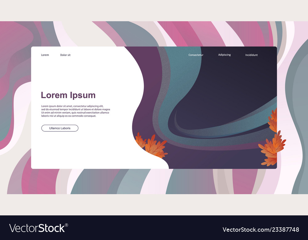 Abstract header website or business with lorem Vector Image Abstract header website or business with lorem