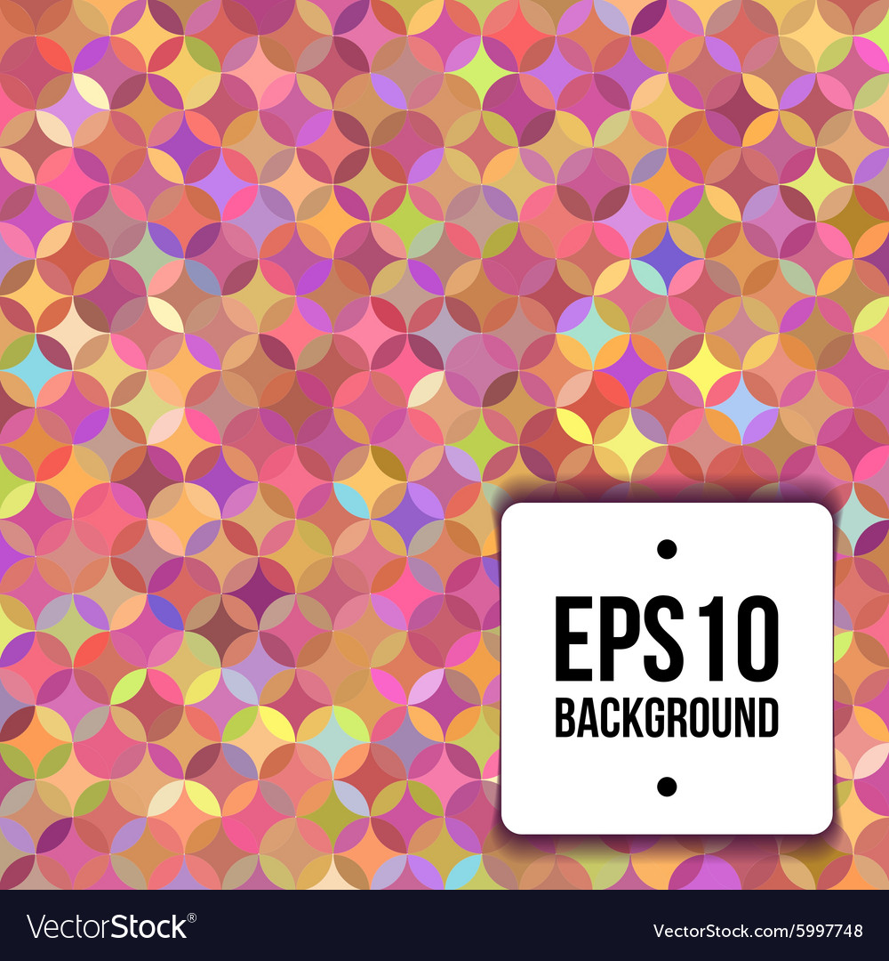 Bright multicolored pattern