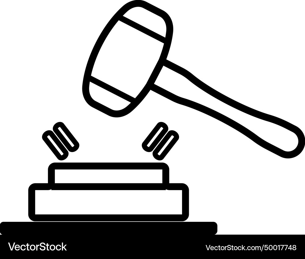 Mallet icon Royalty Free Vector Image - VectorStock