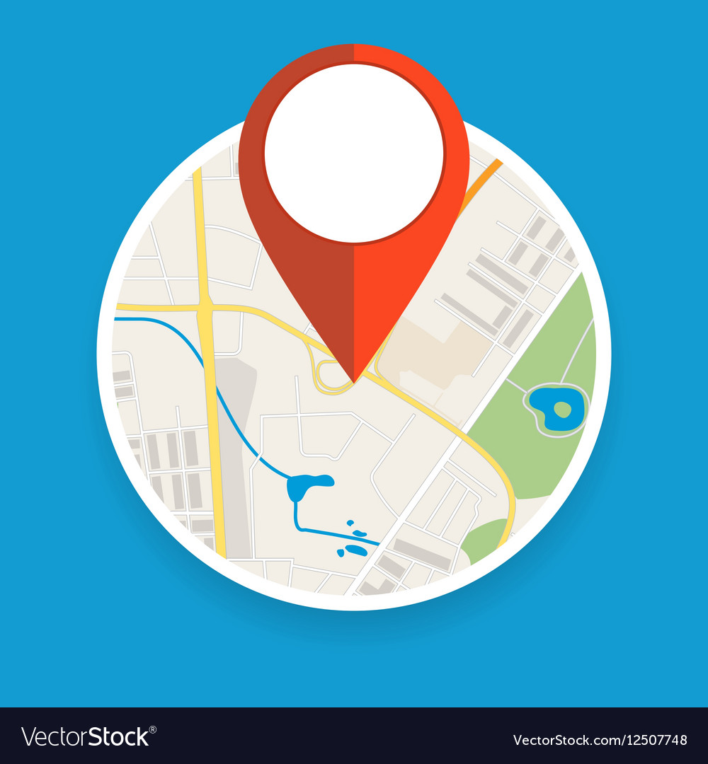 Navigation geolocation icon