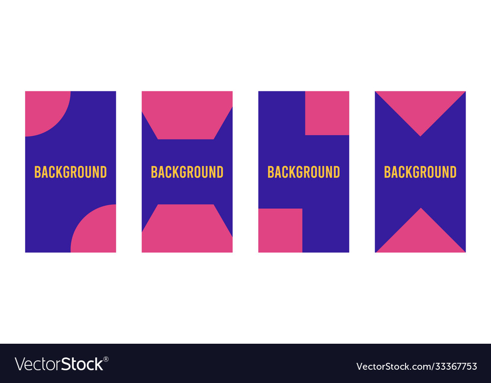 A minimalistic colored frame design line