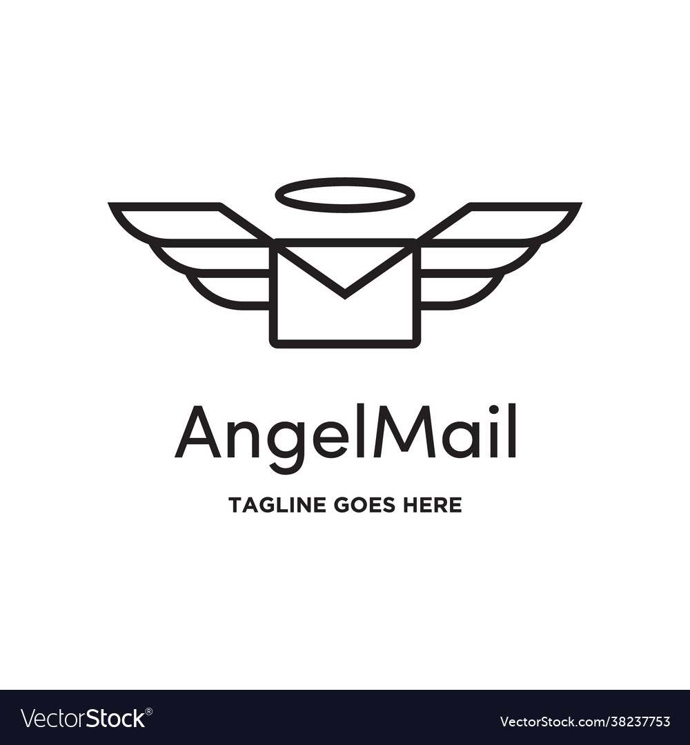 Angel mail logo