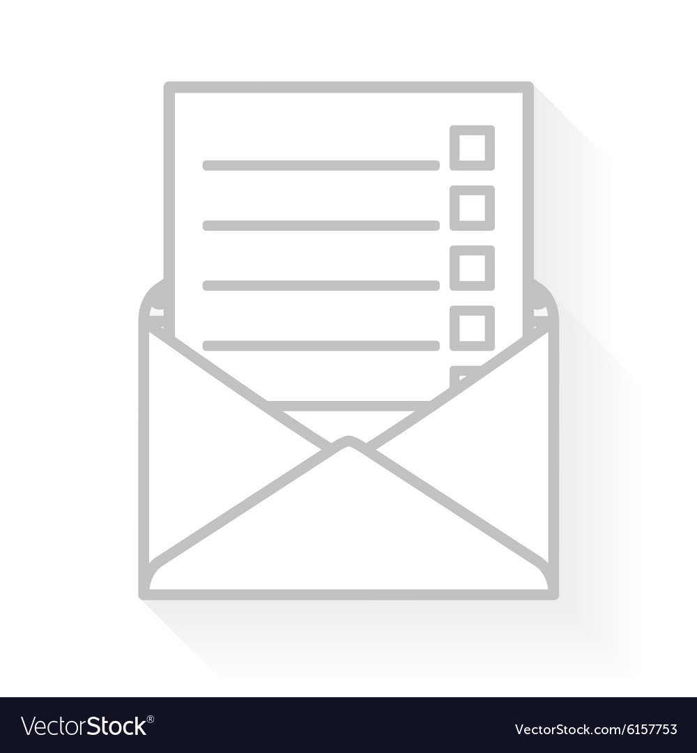 Checklist in Envelope