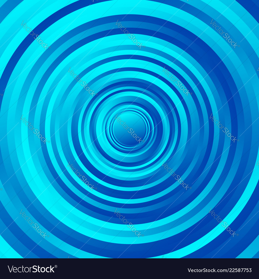 Colorful spirally circle pattern rotating circles