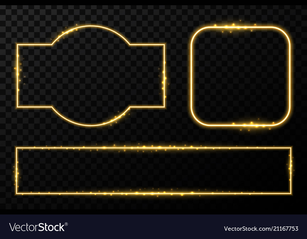 Creative of shiny golden