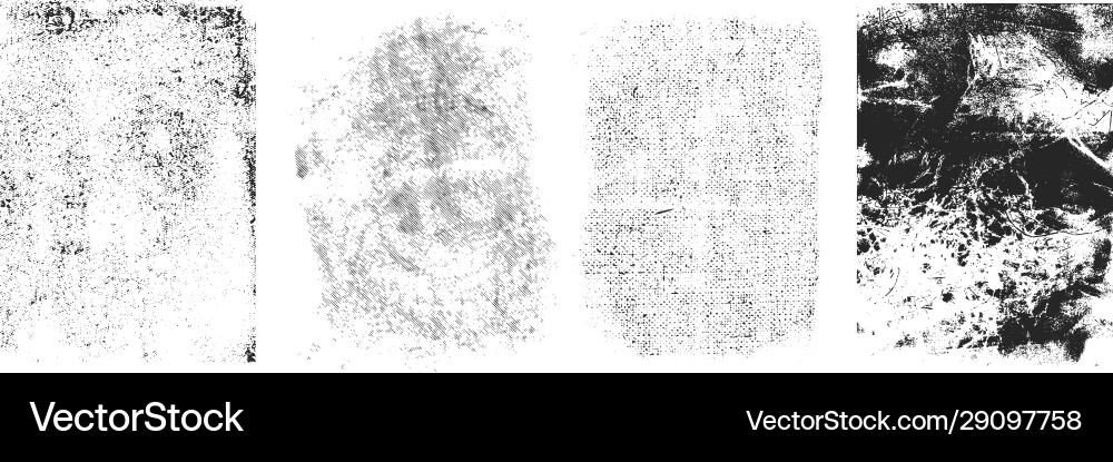 Abstract grunge frames collection Royalty Free Vector Image