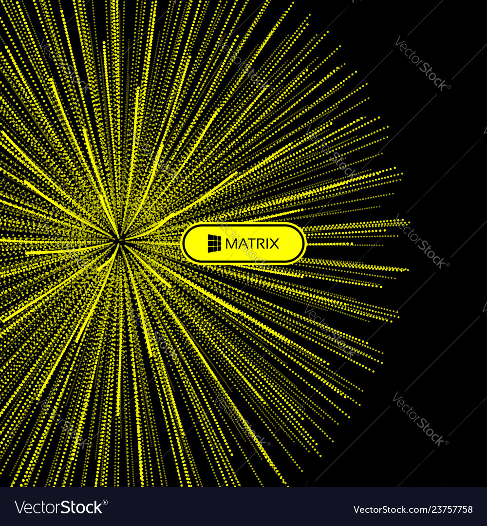 Abstract science or technology background array vector image Abstract science or technology background array