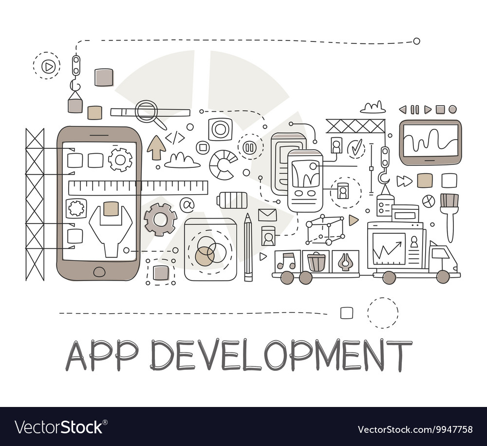 App Development Workflow Sketch