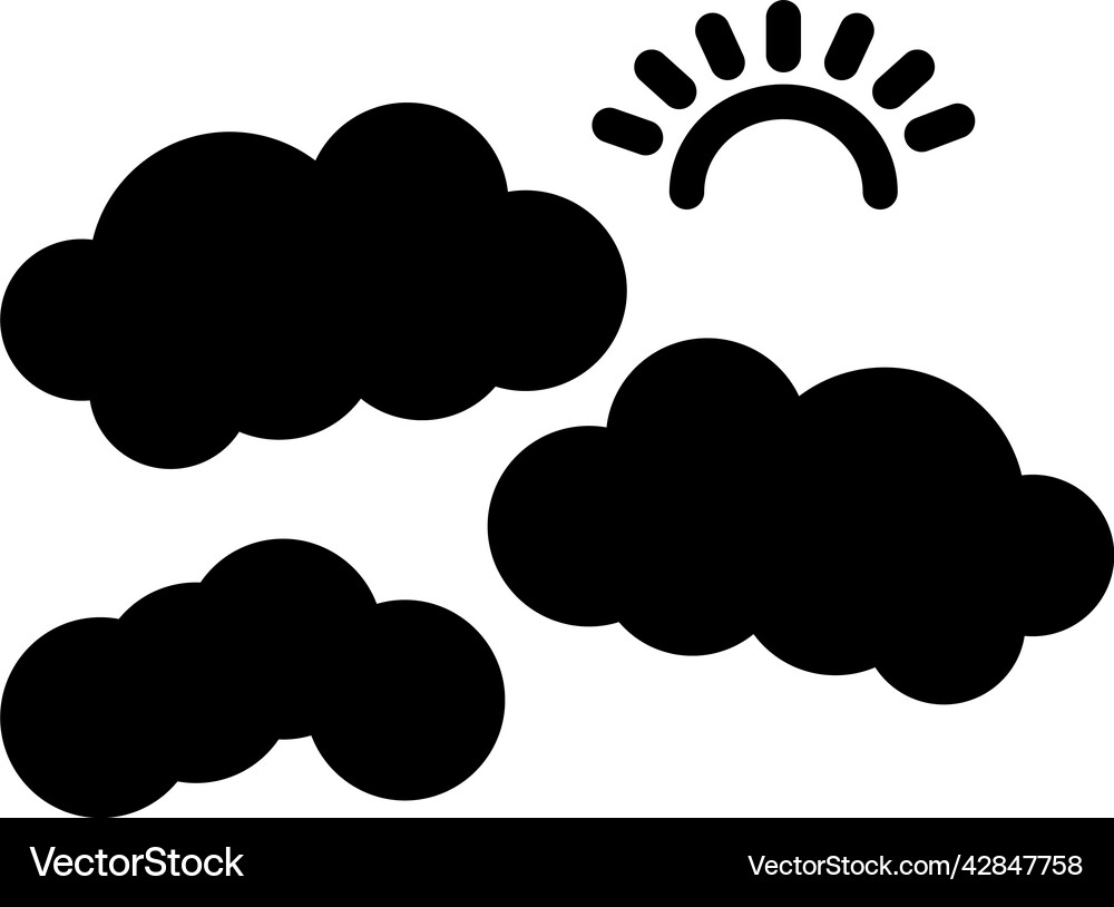 Clouds Royalty Free Vector Image - VectorStock