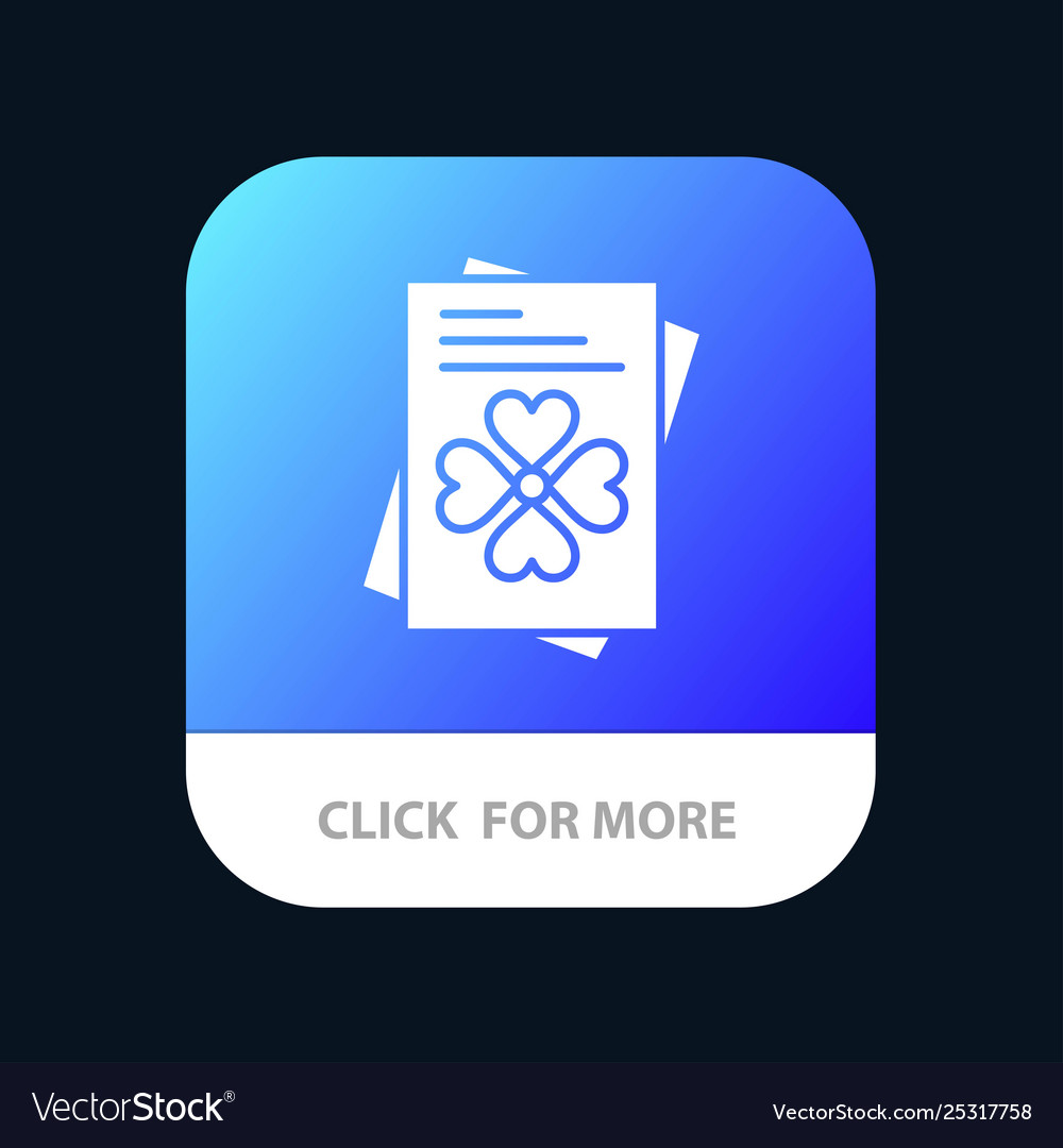 Passport world ireland mobile app button android vector image Passport world ireland mobile app button android