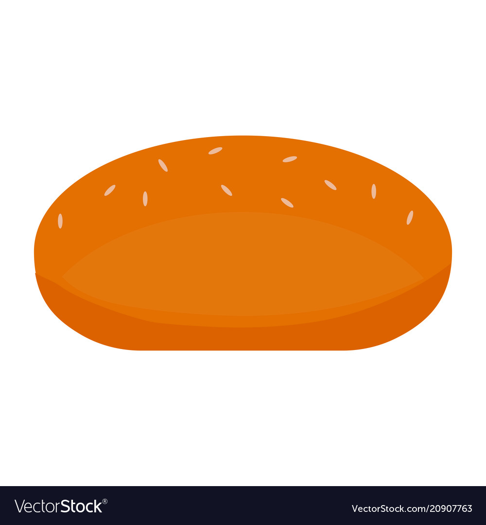 Abstract burger object vector image Abstract burger object