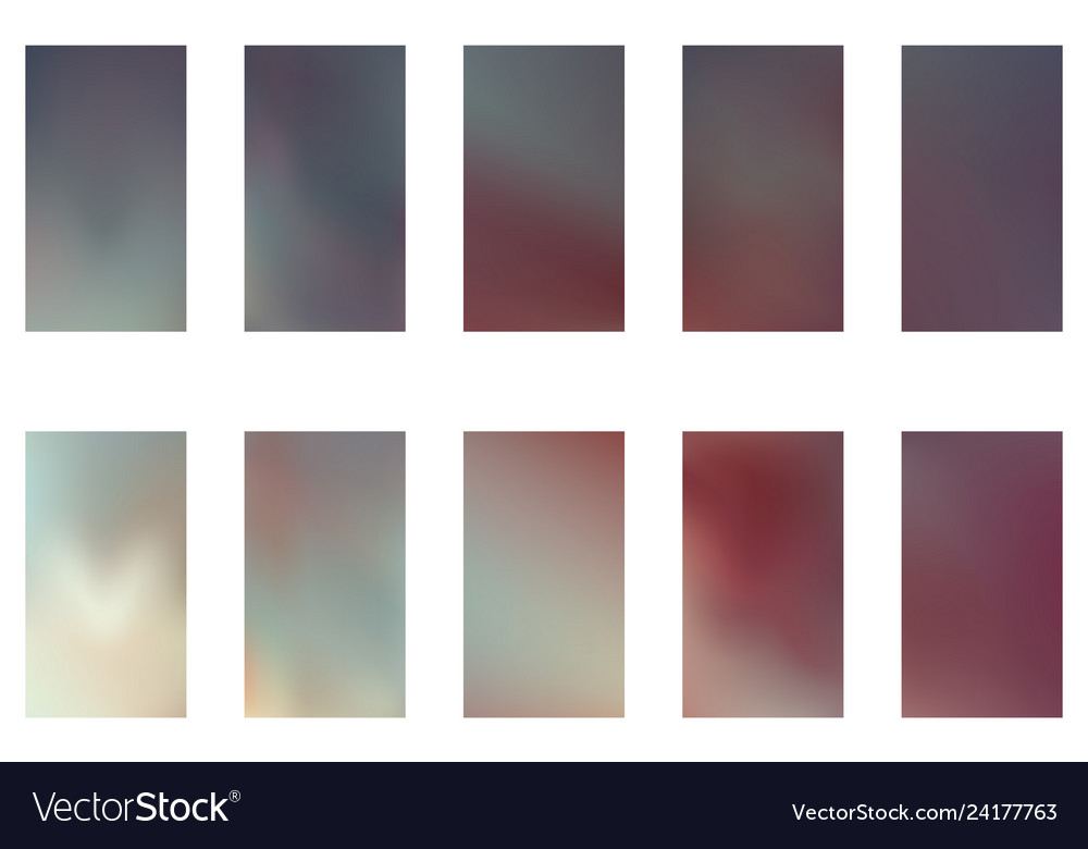 Abstract gradient mesh backgrounds easy editable