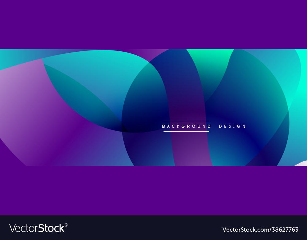Abstract overlapping lines and circles geometric