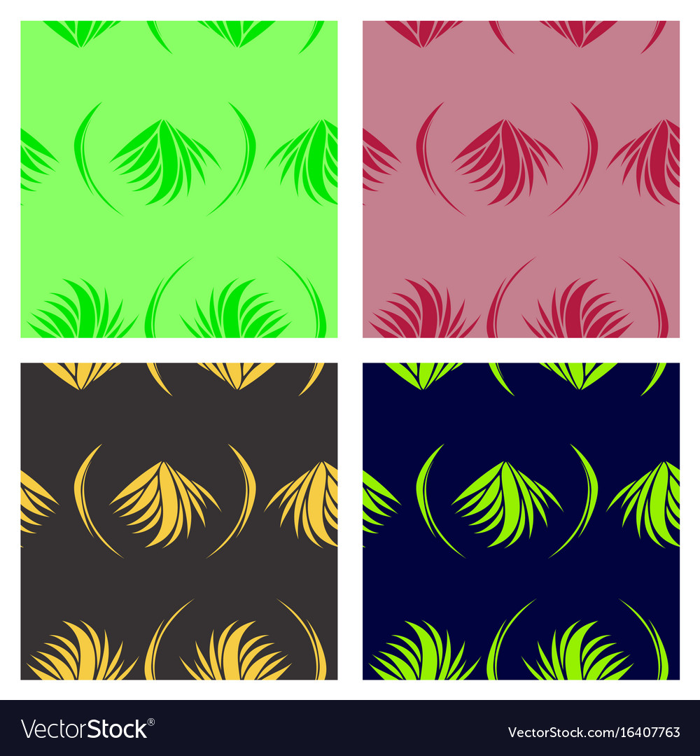 Assembly of patterns in bright style