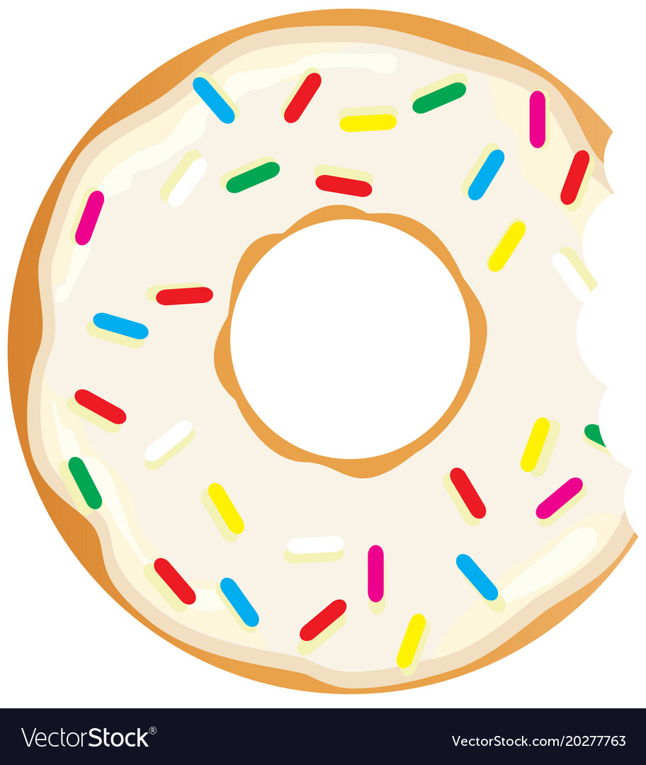 Donut Bite SVG