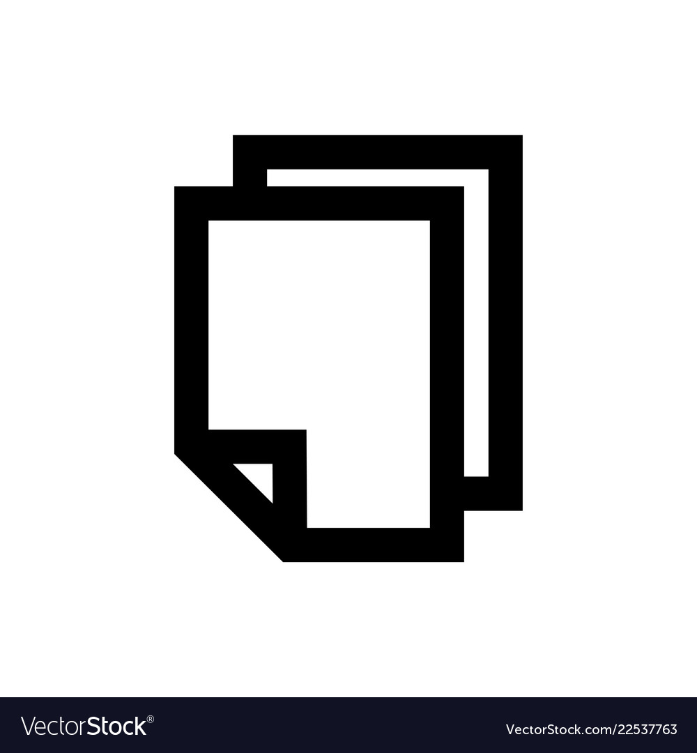 Layers icon page symbol