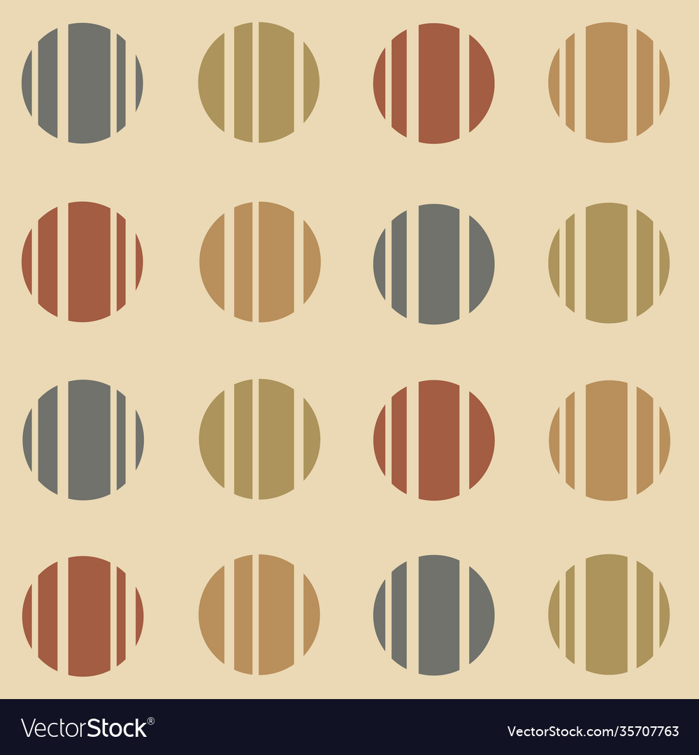 Seamless repeating pattern circles
