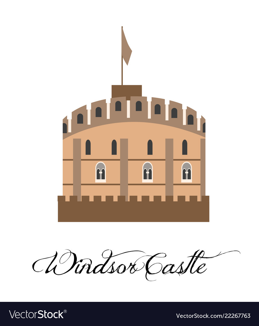 With the beautiful tower of uk Royalty Free Vector Image