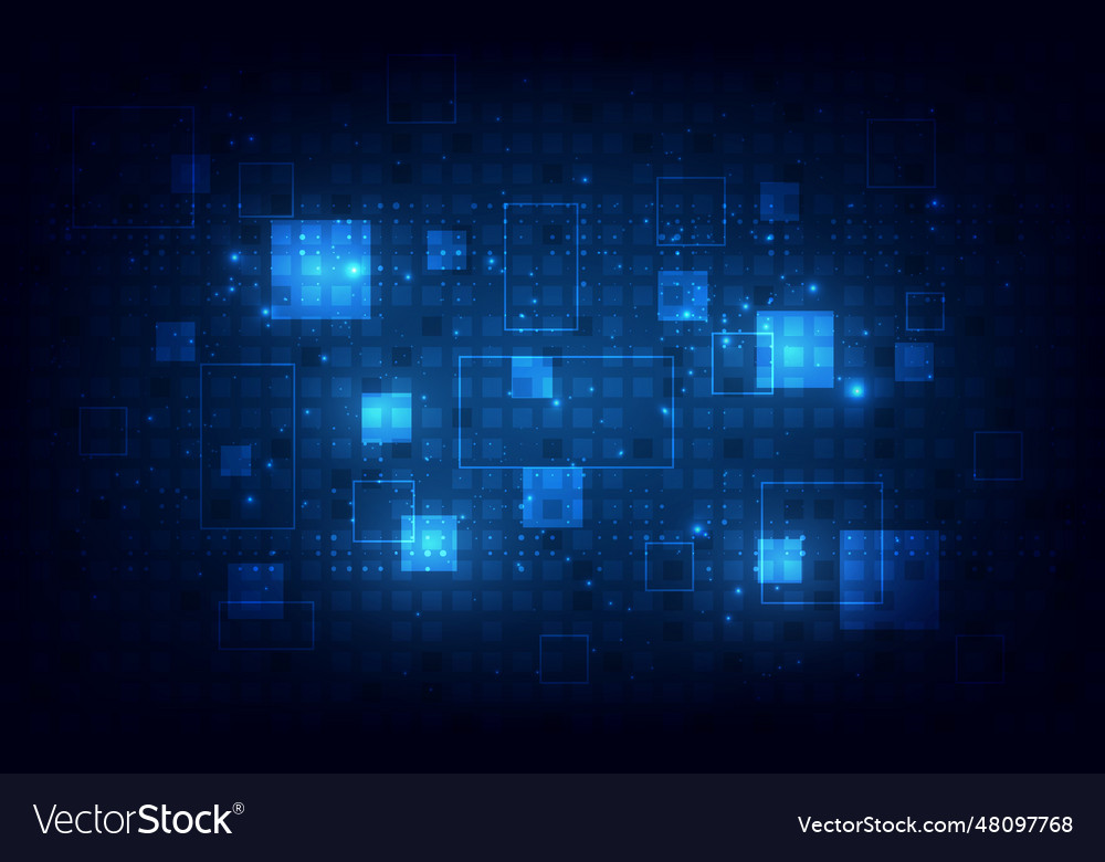 Abstract rectangle digital texture dynamic design