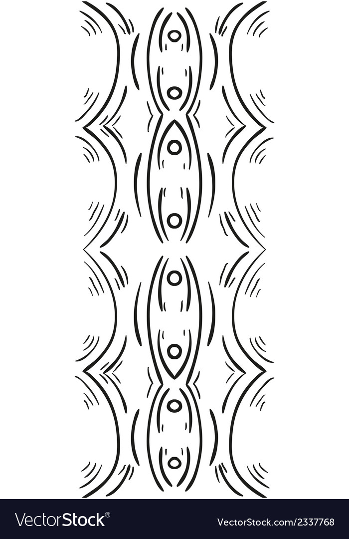 Abstract sketch seamless pattern