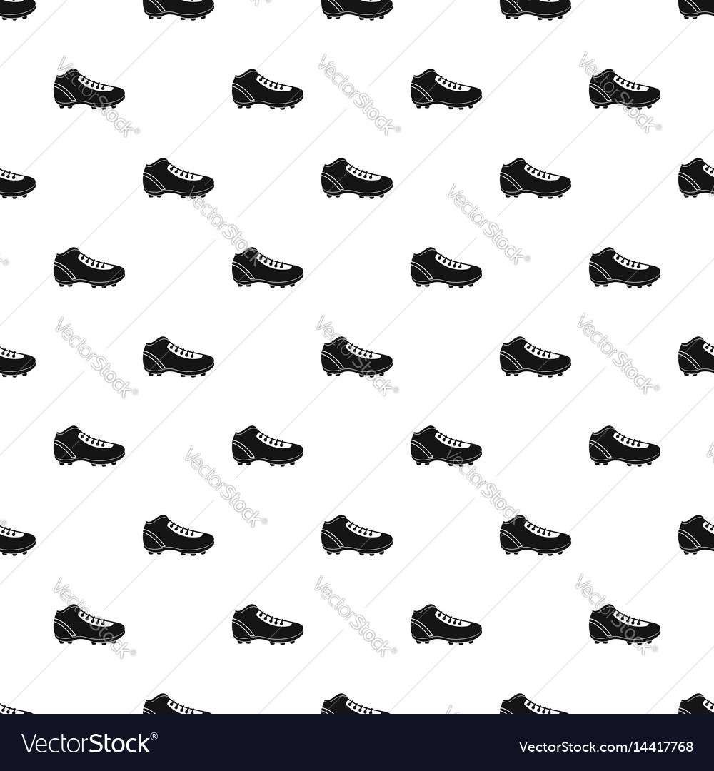 Baseball cleat pattern Royalty Free Vector Image