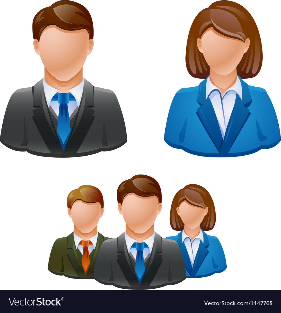 Avatar people icon Royalty Free Vector Image - VectorStock