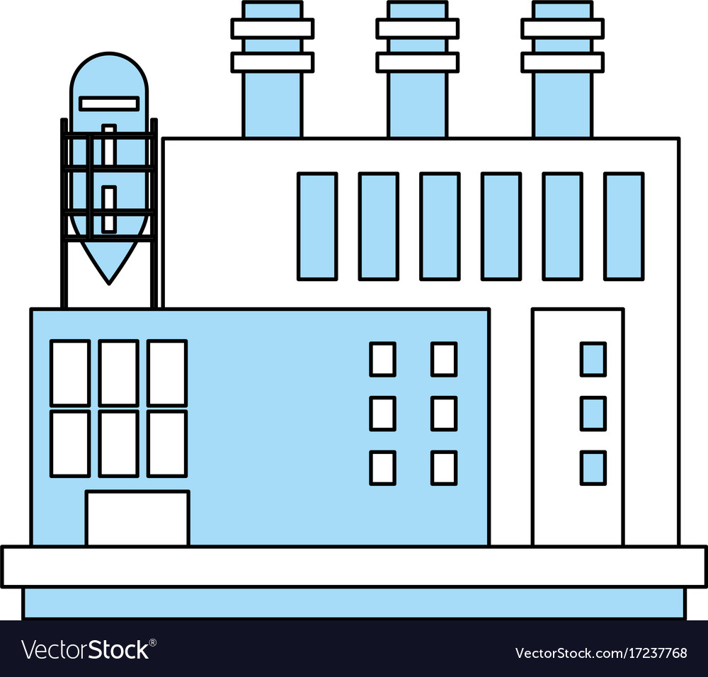 Factory building icon image
