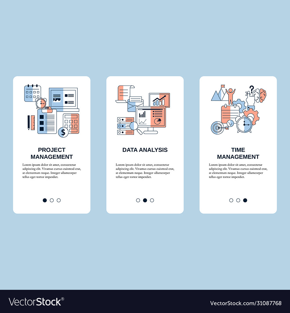 Project management data analysis and time