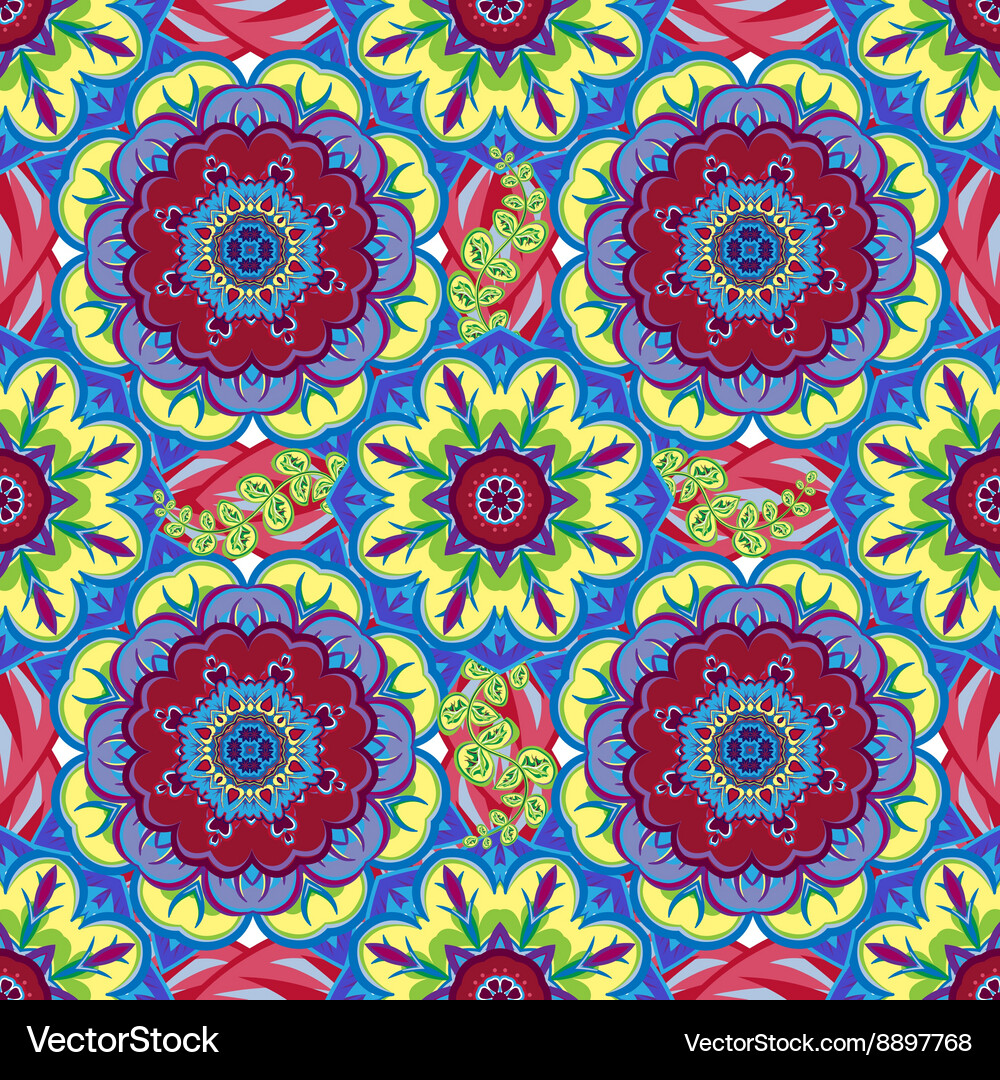 Seamless tiled pattern Royal luxury classical Vector Image