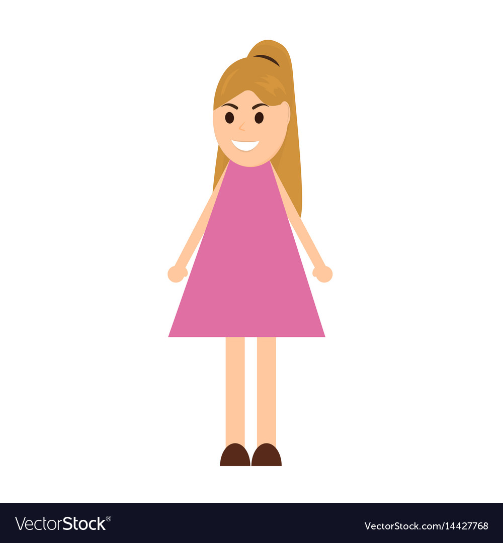 Young woman cartoon Royalty Free Vector Image - VectorStock