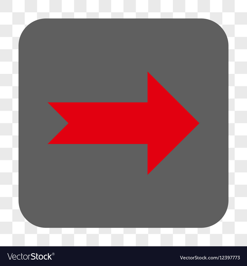 Arrow right rounded square button
