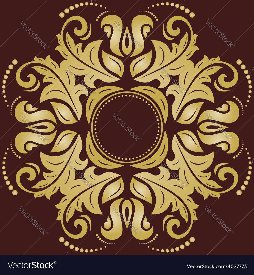 Orient abstract pattern Royalty Free Vector Image