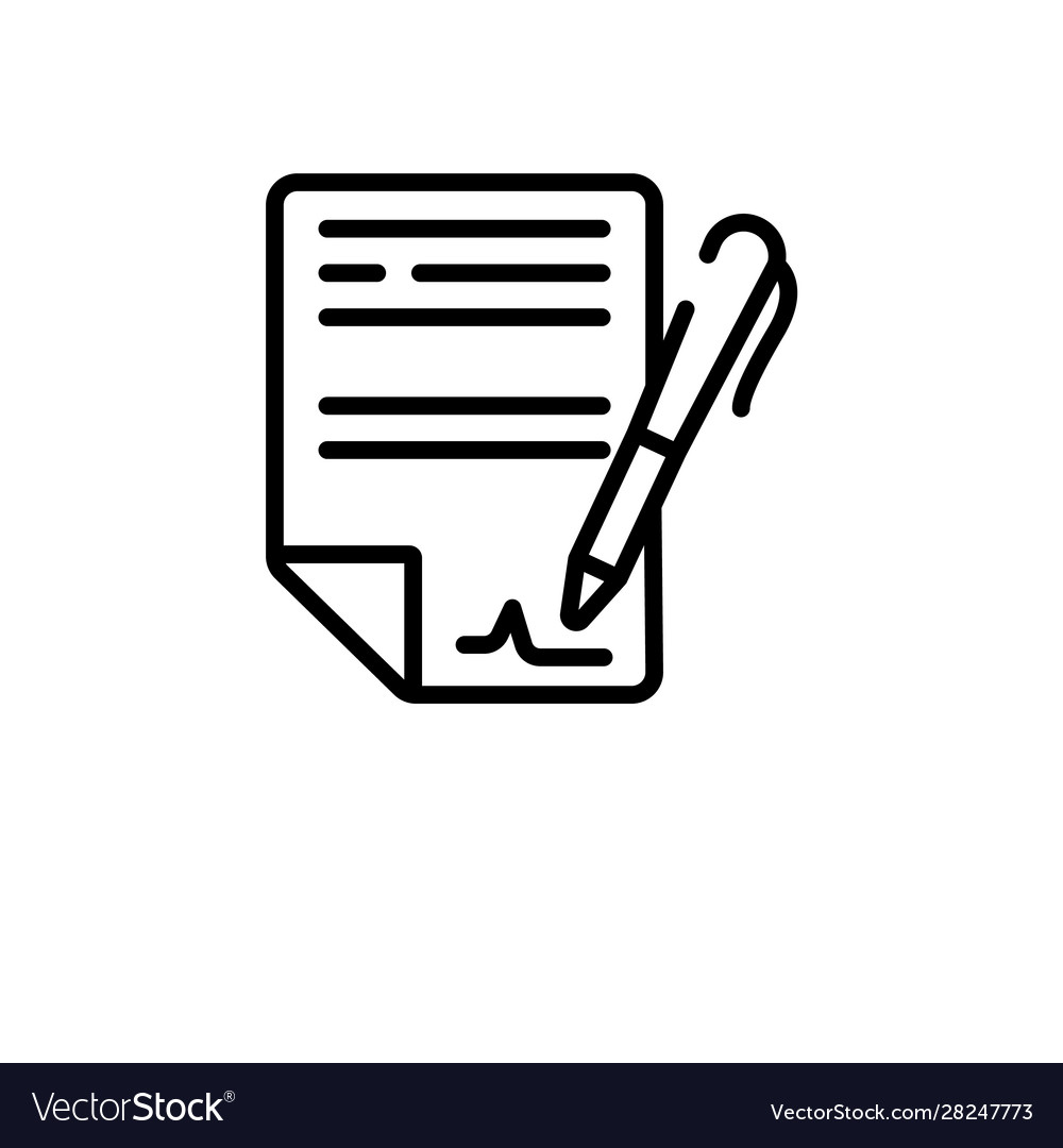 Outline icon isolated black simple line element