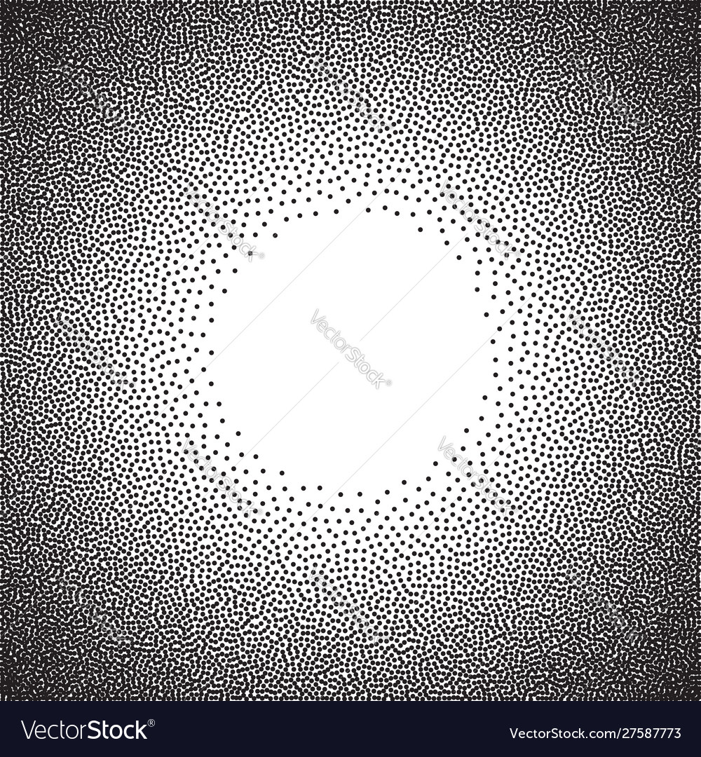 Stochastic raster halftone gradient print vector image Stochastic raster halftone gradient print