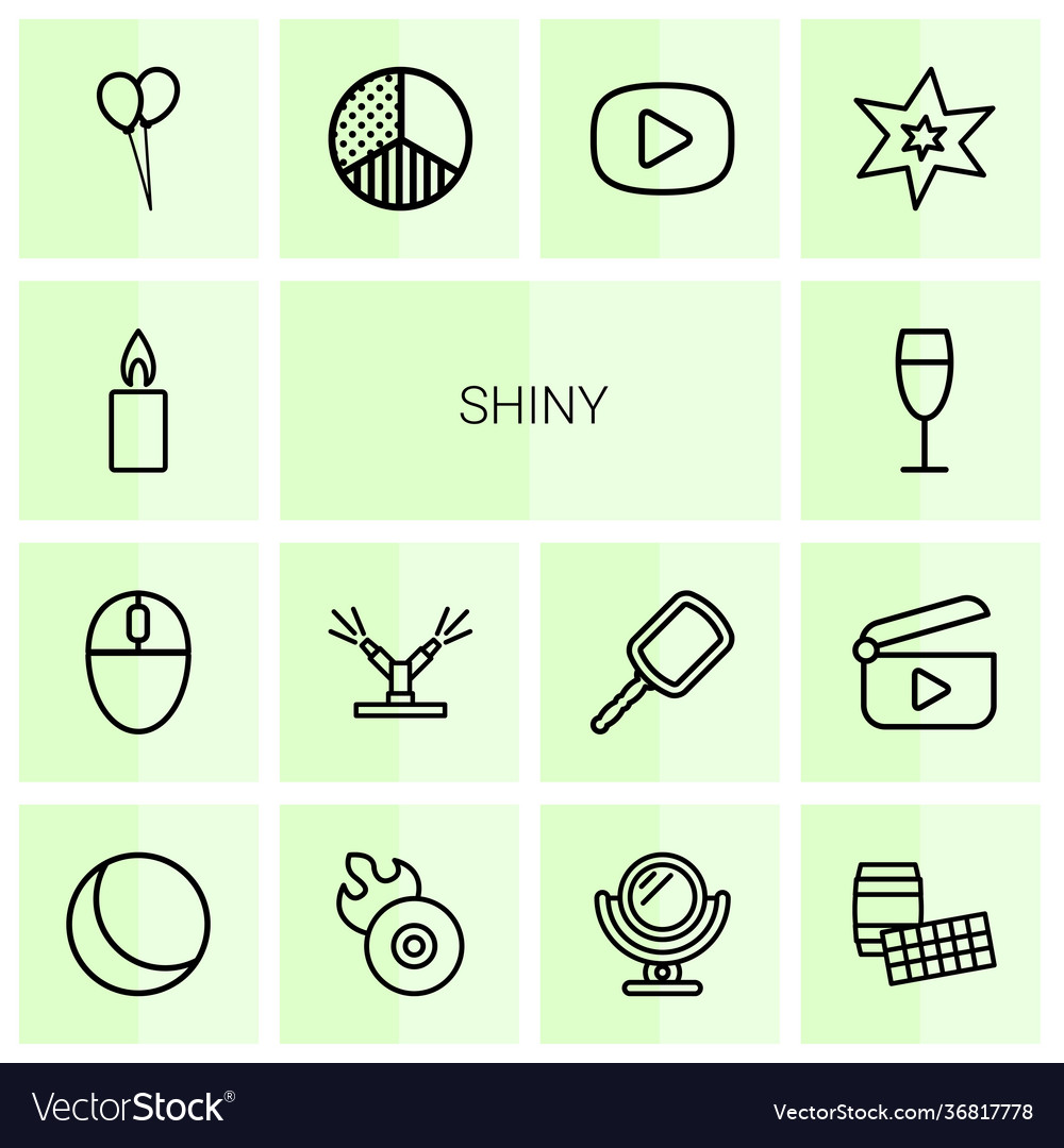 14 shiny icons