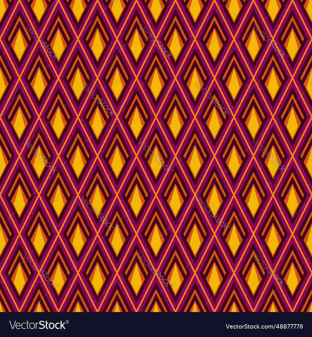 A set of seamless pattern with geometric shapes