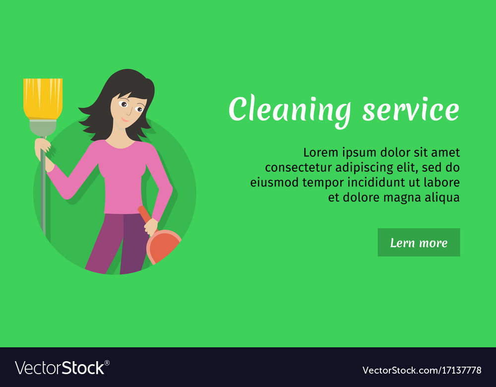 cleaning service ad