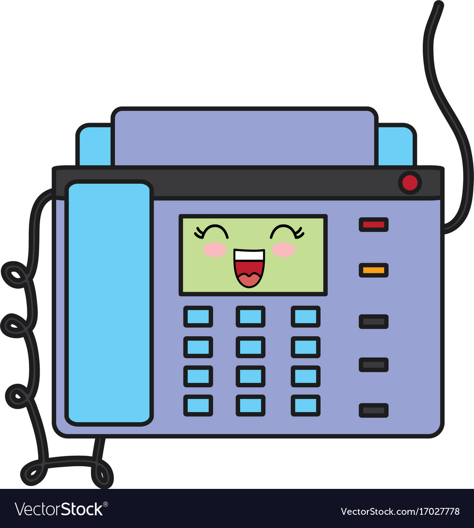 Fax machine icon