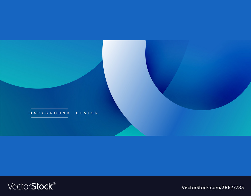 Abstract overlapping lines and circles geometric vector image Abstract overlapping lines and circles geometric