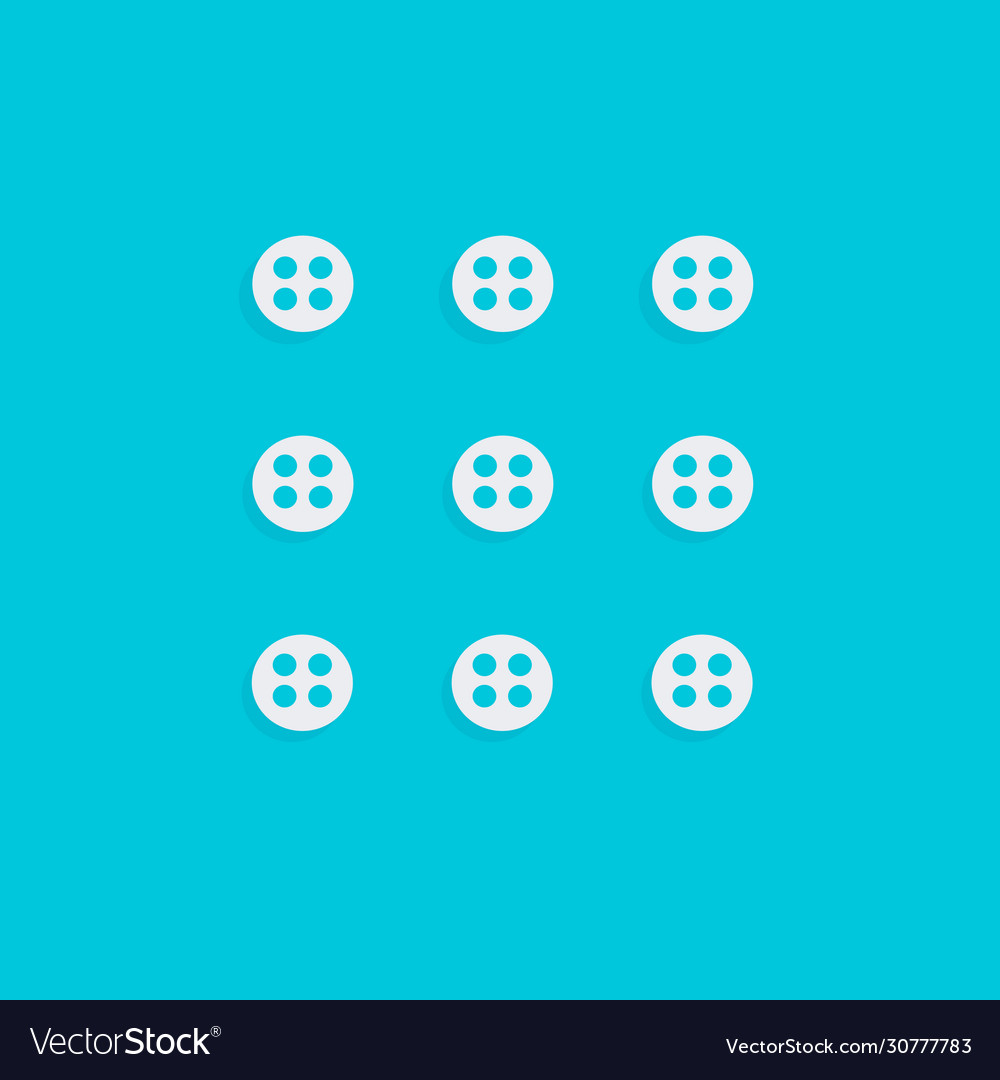 Colored button Vector Image Colored button