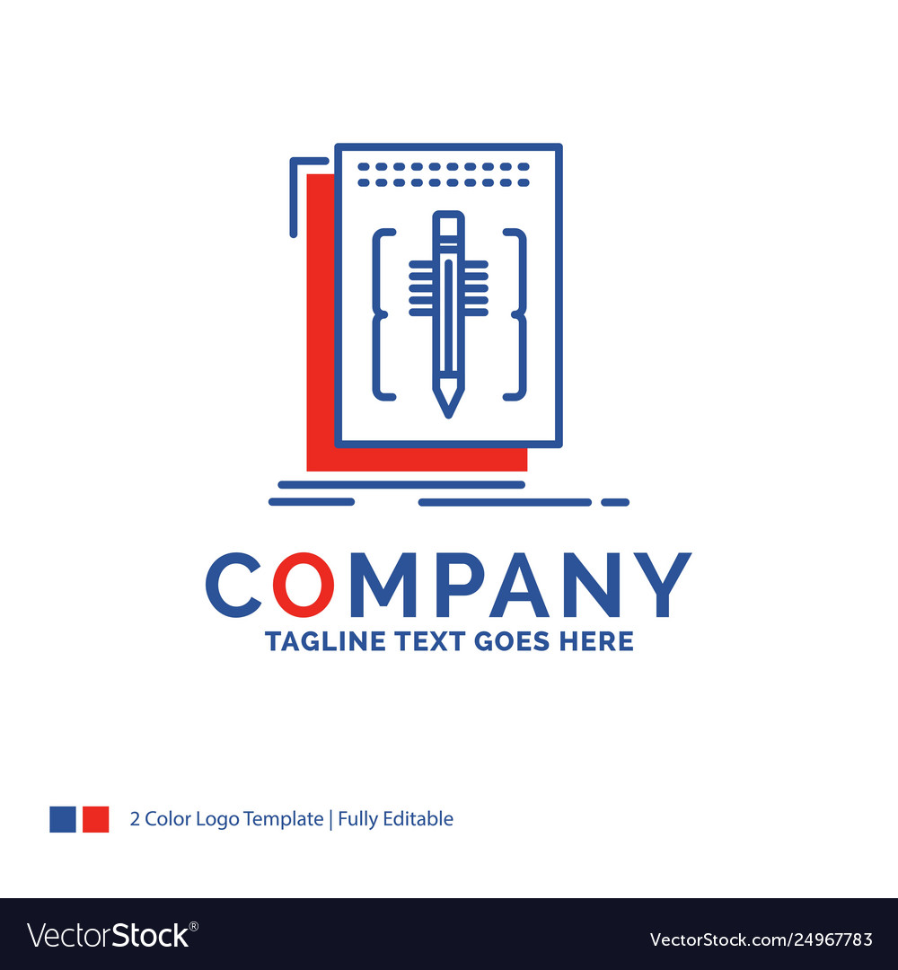 Company name logo design for code edit editor
